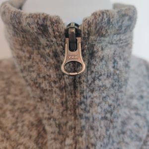 Women's North Face Marbled Fleece Jacket Small